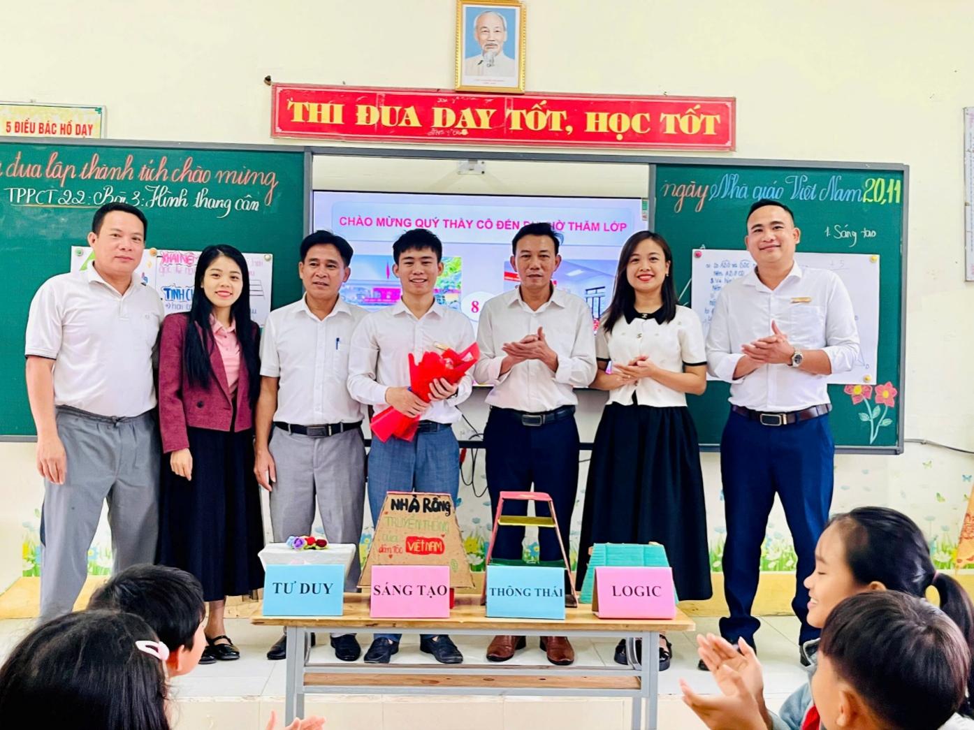 TRƯỜNG TH&THCS KỲ NAM TỔ CHỨC THAO GIẢNG CHÀO MỪNG NGÀY NHÀ GIÁO VIỆT NAM 20-11